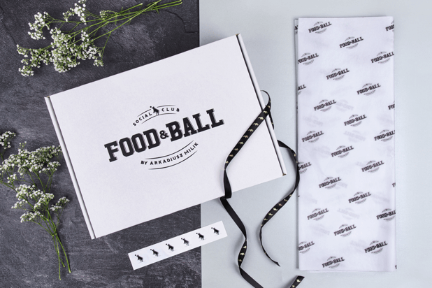 Pudełko fasonowe Foods & Ball